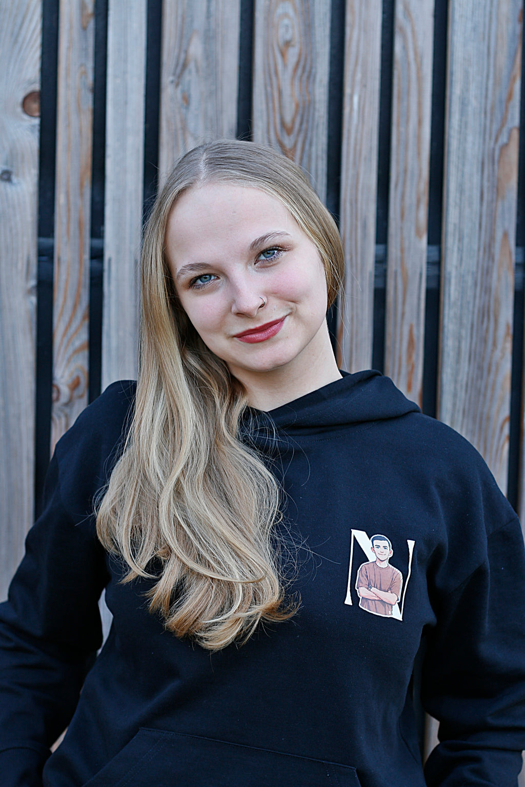 Mikina NEPAS - černá